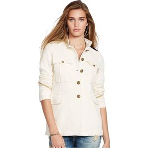 Denim & Supply Ralph Lauren French Terry Military Jacket